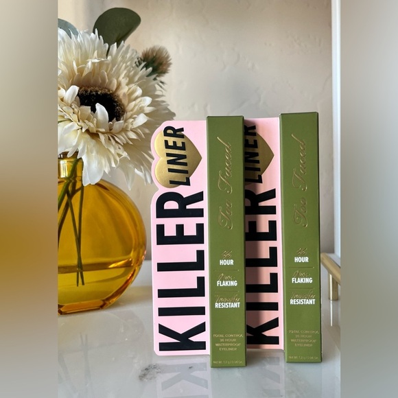 Bundle Too Faced Killer Liner 36-Hour Waterproof Eyeliner KILLER CAMO Full Size - Picture 4 of 7